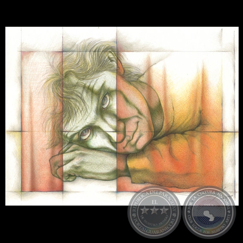 CORRAN EL TELÓN, 2009 - Dibujo de GABRIEL BRIZUELA SANTOMÉ